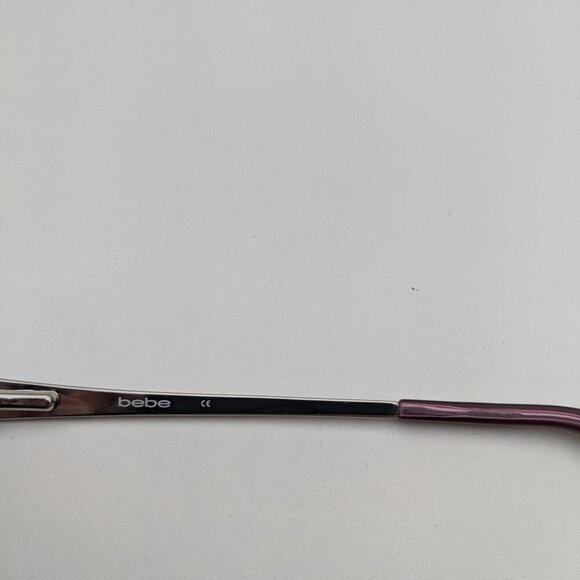 🕶️Bebe Shine BB5122 (604) Ruby Eyeglasses 53/16 135 | ALH649🕶️ - Picture 6 of 10